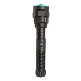 LED Mile Beam Rechargeable Tactical Flashlight  1000 Lumens COB LED