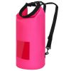 Floating Waterproof Dry Bag Floating Dry Sacks with Observable Window 5L Roll Top Lightweight Dry Storage Bag for Kayaking Rafting Boating Swimming Ca