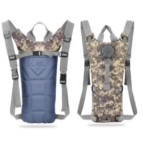 iMounTEK Tactical Hydration Pack 3L Water Bladder Adjustable Water Drink Backpack for Hiking Cycling Climbing Running (Option: ACU)