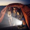 Solar Powered Camping Lantern COB LED Rechargeable Work Light Outdoor Emergency Power