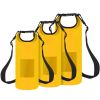 Floating Waterproof Dry Bag Floating Dry Sacks with Observable Window 20L Roll Top Lightweight Dry Storage Bag for Kayaking Rafting Boating Swimming C