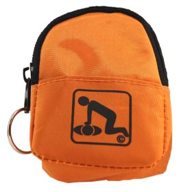 CPR Beltloop Keychain Backpack with Faceshield, Gloves, and Cleansing Wipes (Option: Orange)
