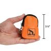 CPR Beltloop Keychain Backpack with Faceshield, Gloves, and Cleansing Wipes