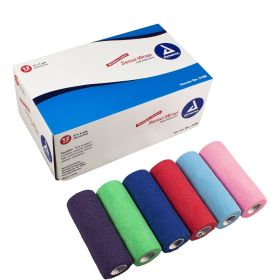 Dynarex Sensi Wrap Self Adherent Wrap (Option: Rainbow, 2 of Each Color, 6"x 5 yards., 12/cs)
