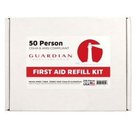 Guardian Person First Aid Kit - Refill (Option: 25-50)
