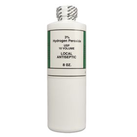Hydrogen Peroxide 3% (Option: 8 oz. plastic bottle 1 ea.)