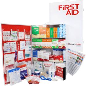 4-Shelf ANSI First Aid Cabinet (Option: B+)