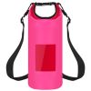 Floating Waterproof Dry Bag Floating Dry Sacks with Observable Window 5L Roll Top Lightweight Dry Storage Bag for Kayaking Rafting Boating Swimming Ca